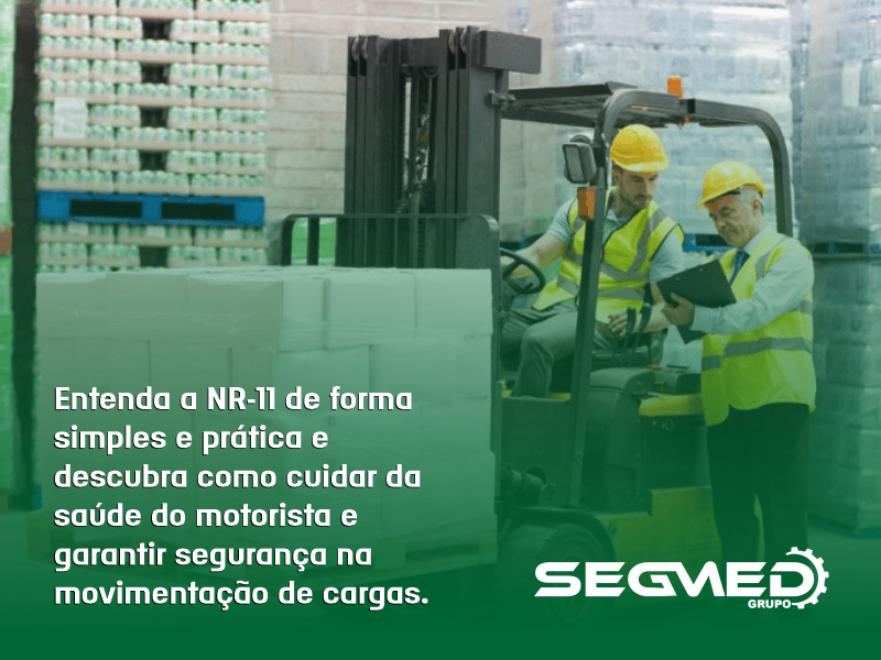 Segurança na carga começa pelo cuidado com quem está ao volante.