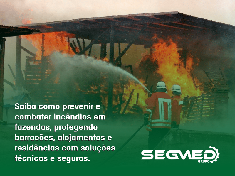 Segurança no campo começa com prevenção e planejamento contra incêndios.