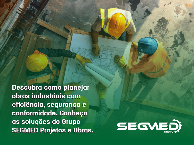 Eficiência, segurança e precisão: a base de toda obra industrial bem executada.